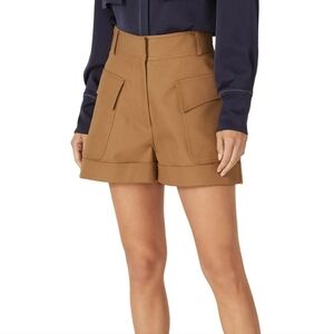 Victoria Beckham Tailored Shorts 4 Brown